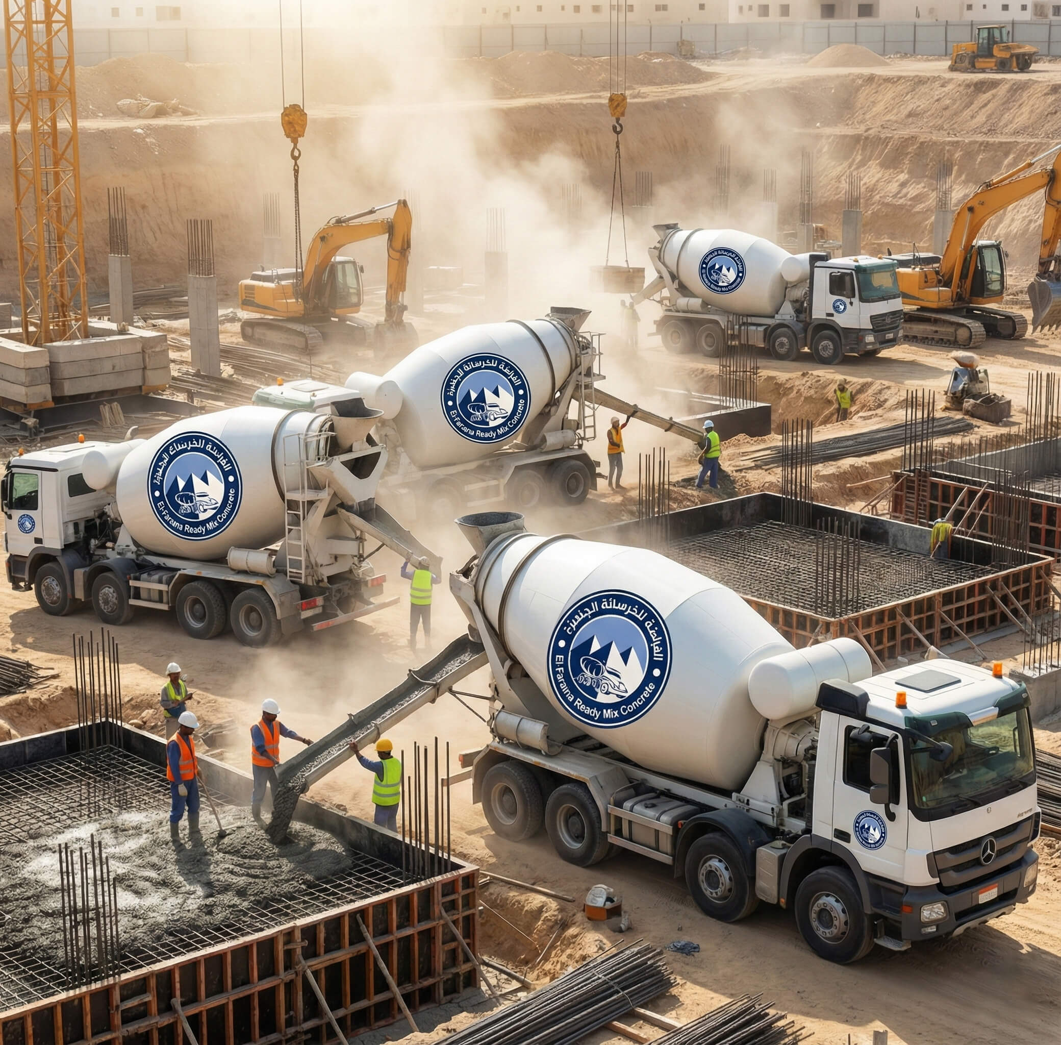 الفراعنة للخرسانة الجاهزة